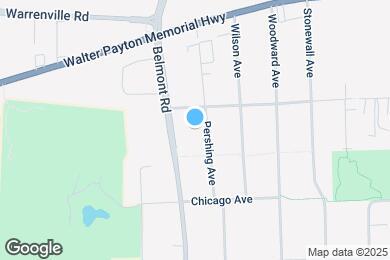 Map image of the property - 4516 Pershing Ave