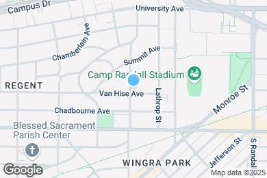 Map image of the property - 1728 Van Hise Ave