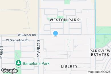 Map image of the property - 2548 W Grenadine Rd