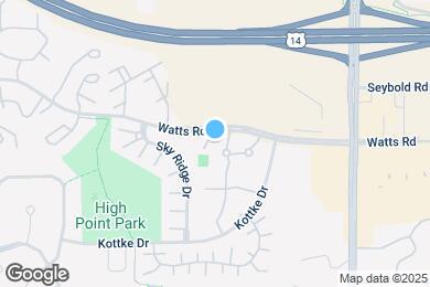Map image of the property - Blueberry Hill Apartments