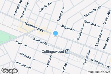 Map image of the property - 810 Haddon Ave