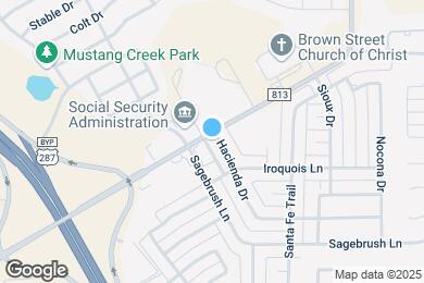 Map image of the property - 100 Hacienda Dr
