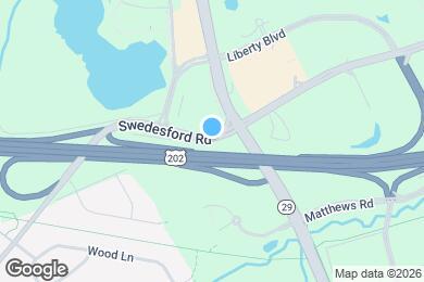 Map image of the property - Furnished Studio-Philadelphia - Malvern - Swedesford Rd.