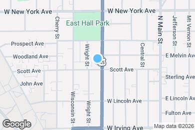 Map image of the property - 907 Jackson St