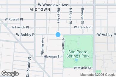 Map image of the property - 121 Hess St