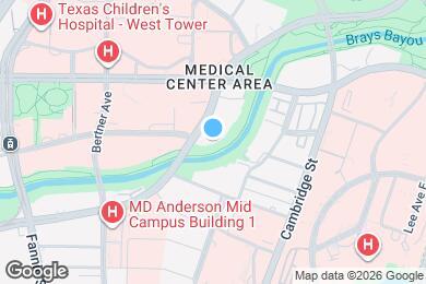 Map image of the property - 976 S Braeswood Blvd