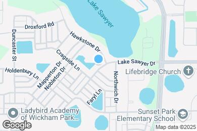 Map image of the property - 12627 Lake Sawyer Dr