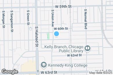 Map image of the property - 650 W 61st St
