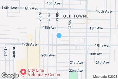 Map image of the property - 1842 4th St