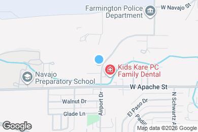 Map image of the property - 701 Airport Dr