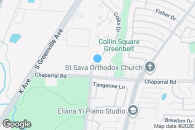 Map image of the property - 1619 Collin Dr