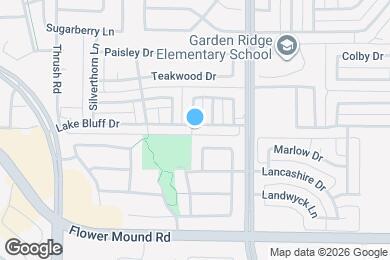 Map image of the property - 649 Lake Bluff Dr