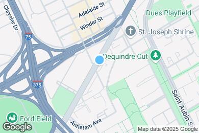 Map image of the property - 1410 Gratiot Ave