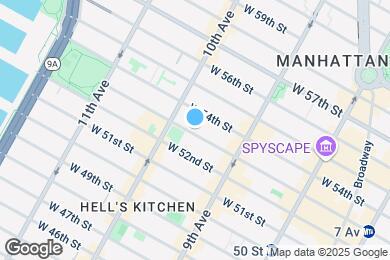 Map image of the property - West 53rd Street