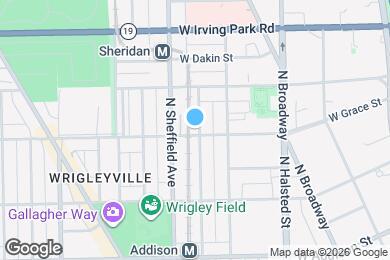 Map image of the property - 3800 N Wilton Ave