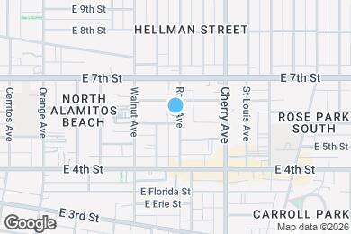 Map image of the property - 505 Rose Ave