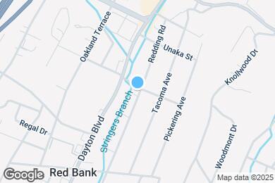 Map image of the property - 190 E Leawood Ave