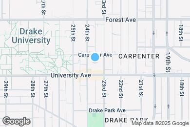 Map image of the property - 1217 24th St