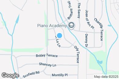 Map image of the property - 5420 St Lo Ln