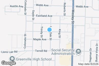 Map image of the property - 6102 Live Oak St