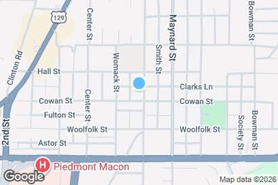 Map image of the property - 826 Fort Hill St