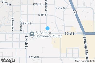 Map image of the property - 2401 E 3rd St
