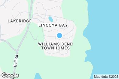 Map image of the property - 1804 Lincoya Bay Dr