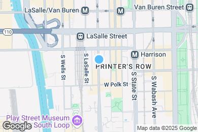 Map image of the property - 707 S Clark St