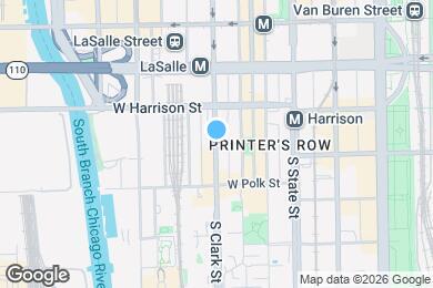 Map image of the property - 715 S Clark St
