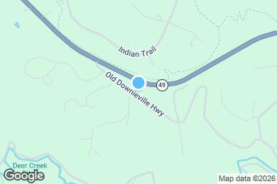Map image of the property - 16894 Old Downieville Hwy