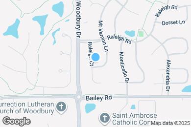 Map image of the property - 10071 Raleigh Ct