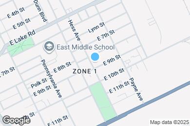 Map image of the property - 817 Hess Ave