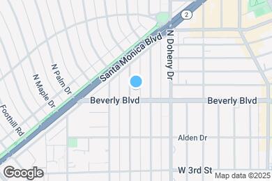 Map image of the property - Beverly Hills Dorchester