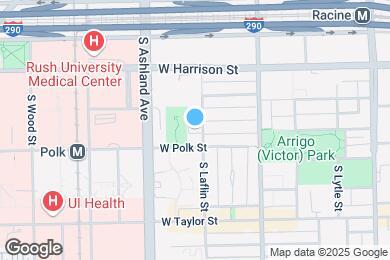 Map image of the property - Harris Point Chicago