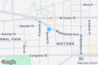 Map image of the property - 206 N Normal St