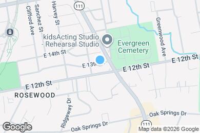 Map image of the property - 3111 E 13th St