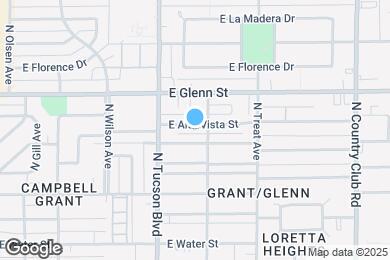 Map image of the property - 2558 E Alta Vista St
