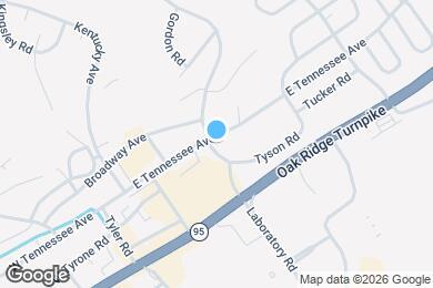 Map image of the property - 100 E Tennessee Ave