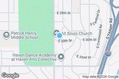 Map image of the property - 1208 E 30th St
