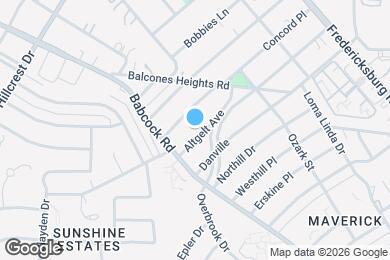 Map image of the property - 351 Altgelt Ave