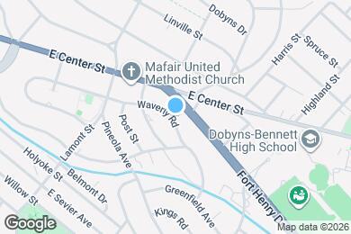 Map image of the property - Legacy Kingsport