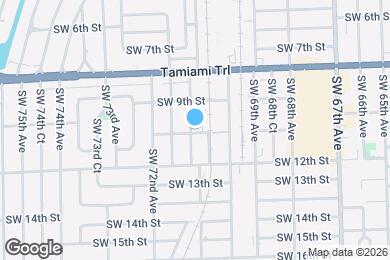 Map image of the property - 955 SW 71st Ave