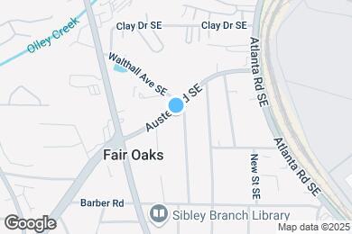 Map image of the property - The Parks at Marietta Apartments