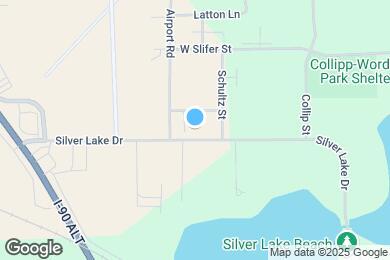 Map image of the property - Silver Lake Apartments, LLC.