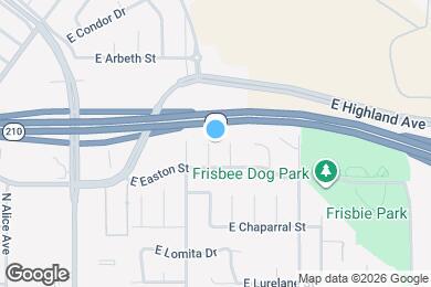 Map image of the property - 1967 N Oakdale Ave