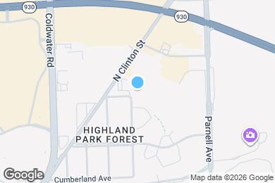 Map image of the property - Graystone Flats