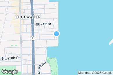 Map image of the property - 725 NE 22nd St