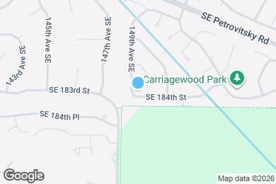 Map image of the property - 14906 SE 184th St