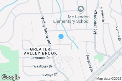 Map image of the property - Valley Brook Crossing Apartments