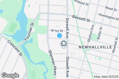 Map image of the property - 242 W Hazel St
